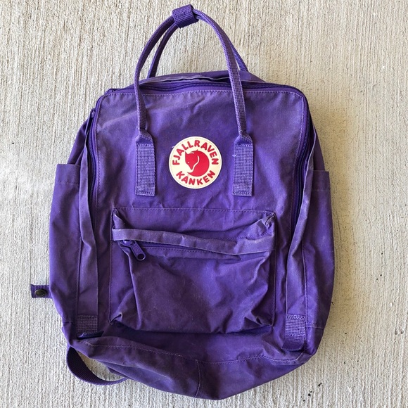 Fjallraven Handbags - Fjallraven Kanken•Purple Backpack